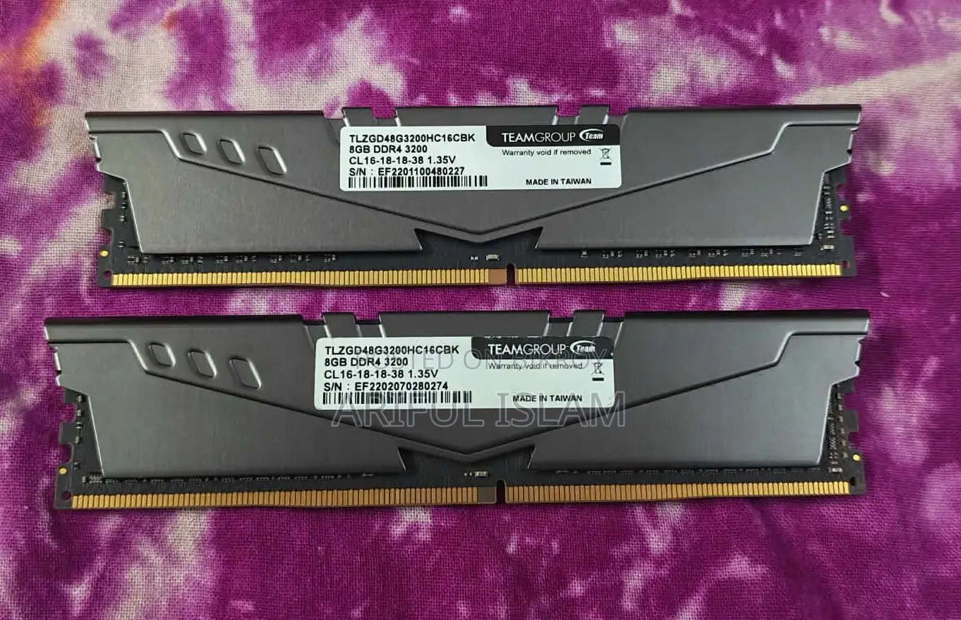 Team Vulcan Z 8gb Ddr4 3200mhz Heatsink Desktop Ram