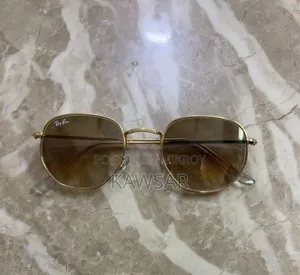 Ray-Ban Gold Frame Sunglasses for Men