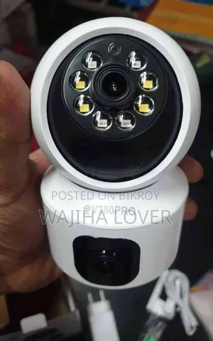 V380 4MP WIFI IP Camera Dual-Lens 355 Degree Auto Tracking
