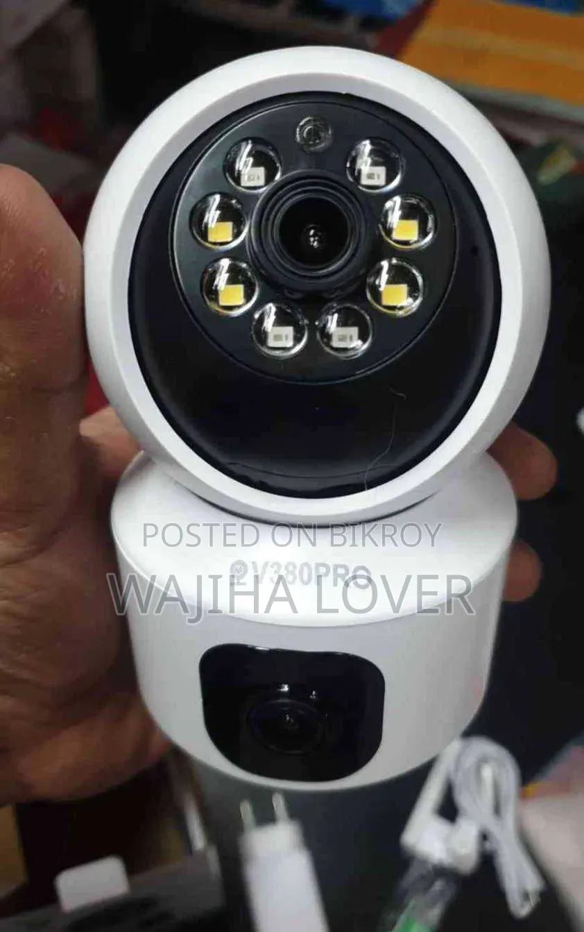 V380 4MP WIFI IP Camera Dual-Lens 355 Degree Auto Tracking