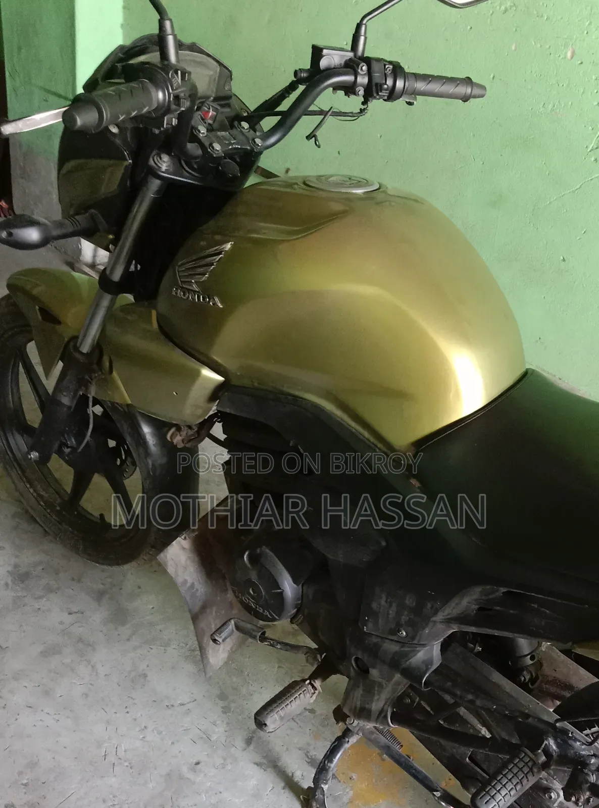 Honda CB 2014 Green