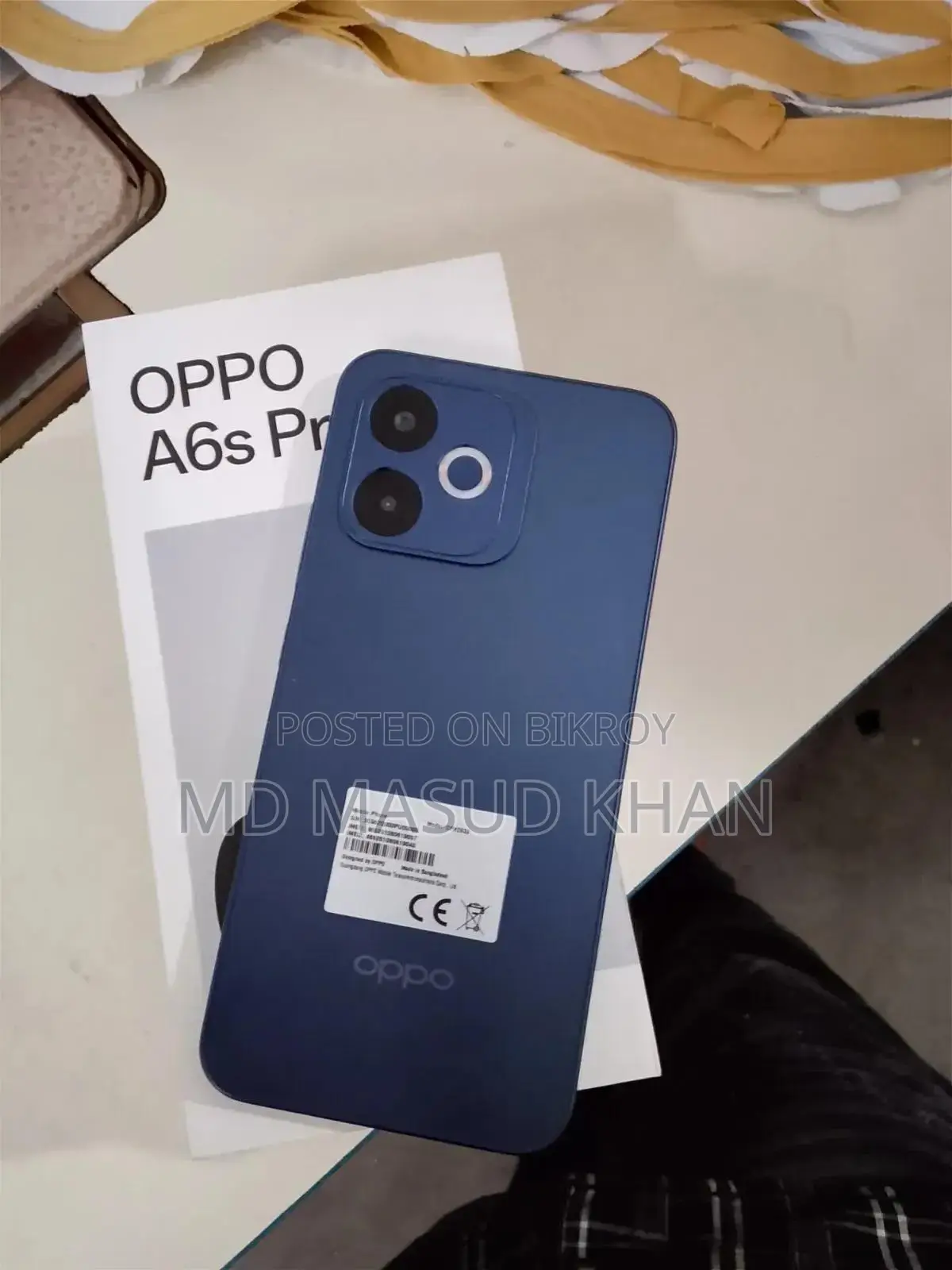 Oppo A6s Pro 256 GB Black