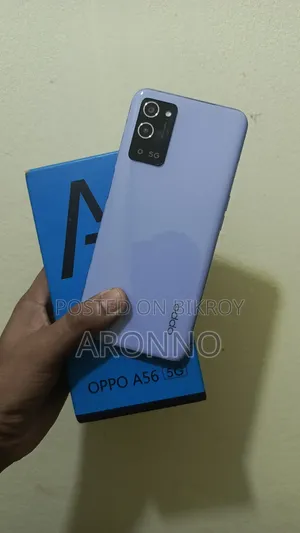 New Oppo A56 5G 256 GB Blue