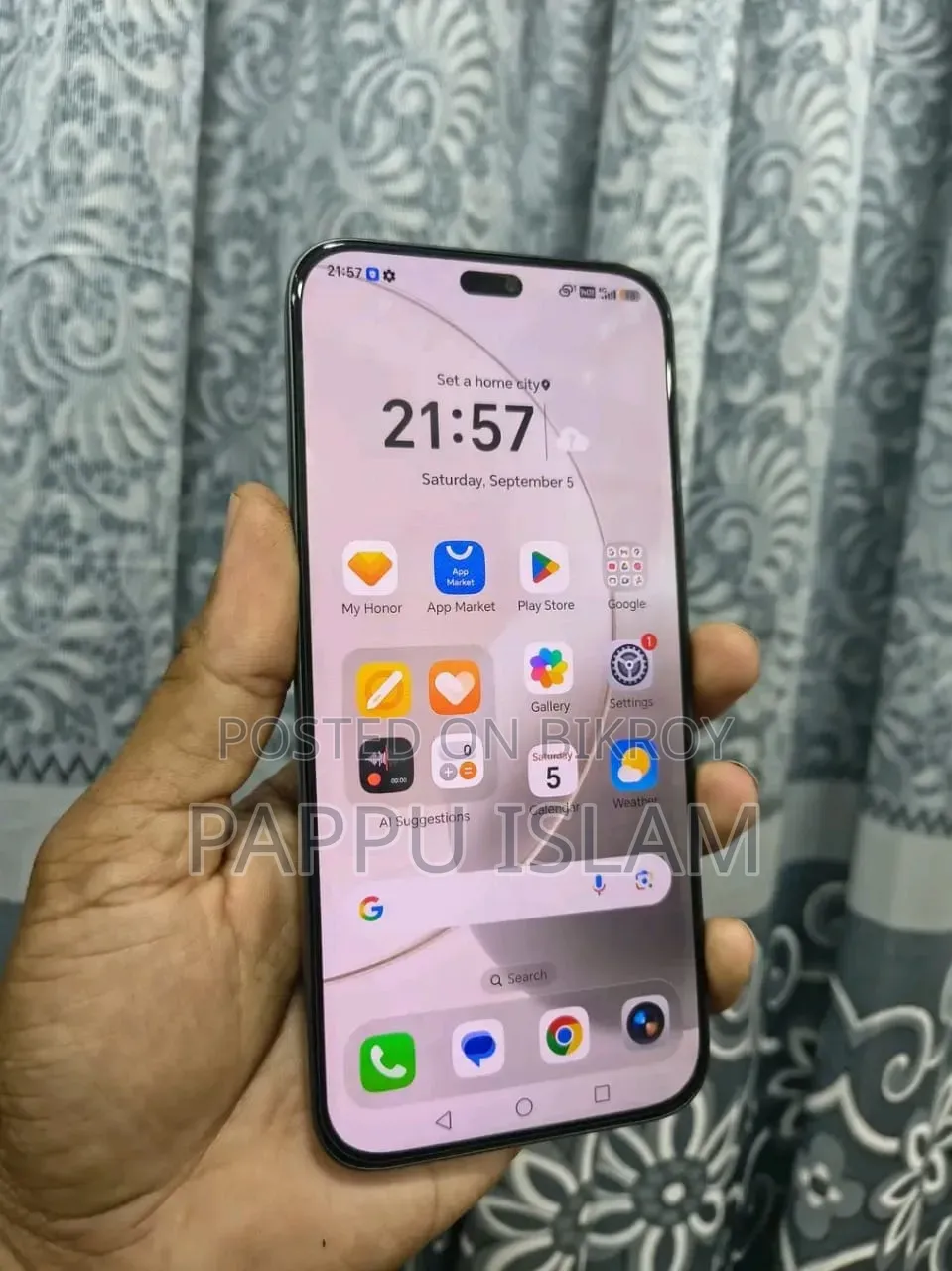 Honor 400 Lite 256 GB Black