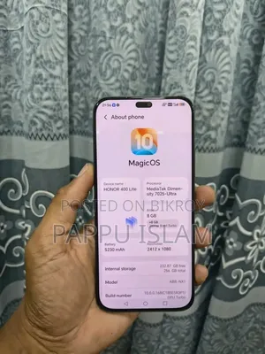 Honor 400 Lite 256 GB Black