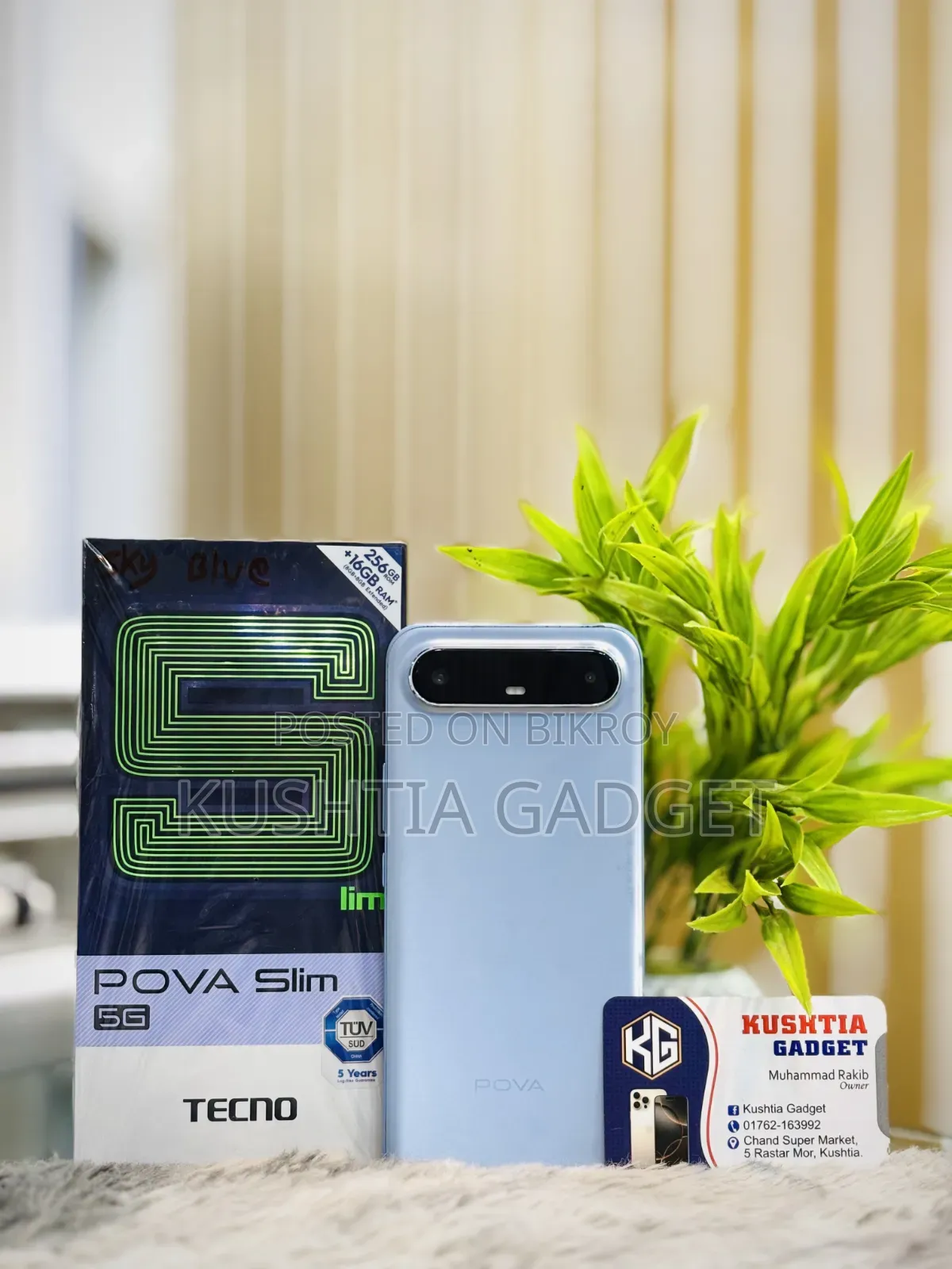 Tecno Pova Slim 5G 256 GB Blue