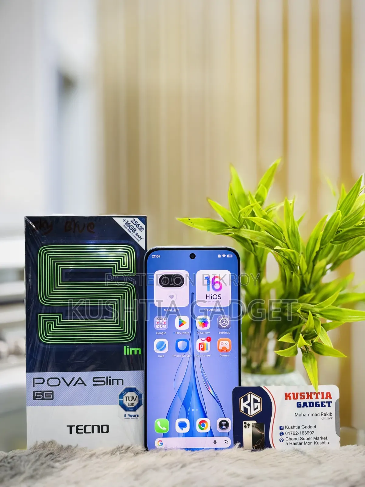 Tecno Pova Slim 5G 256 GB Blue