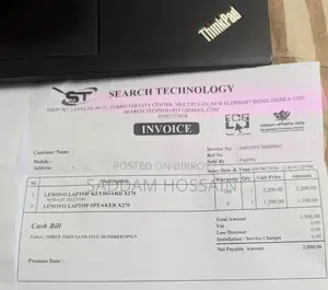 Laptop Lenovo ThinkPad T470 8GB Intel Core i5 SSD 256GB
