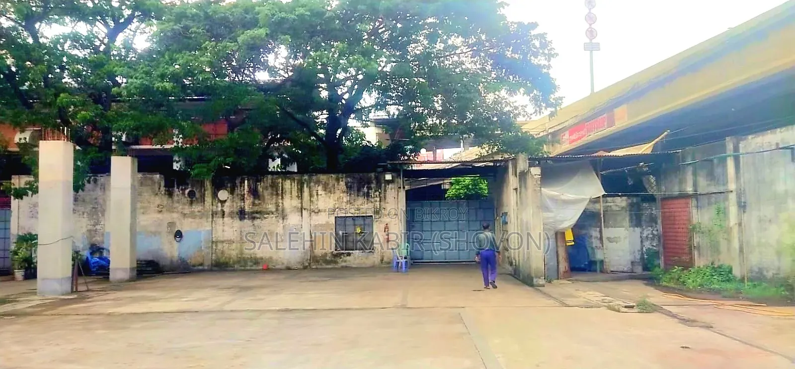 26 Katha Commercial Land With 3 Storied Building.