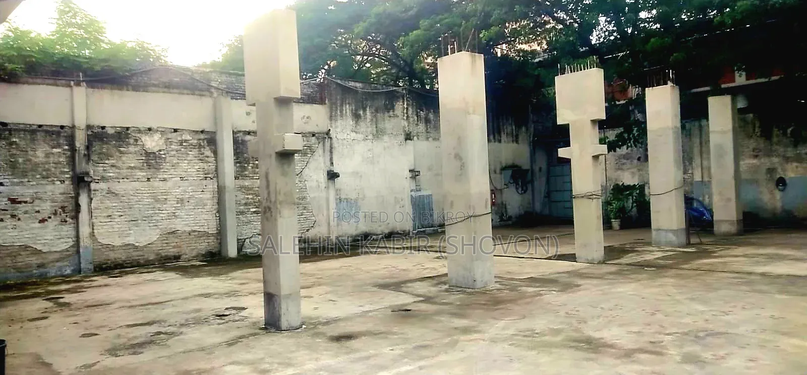 26 Katha Commercial Land With 3 Storied Building.