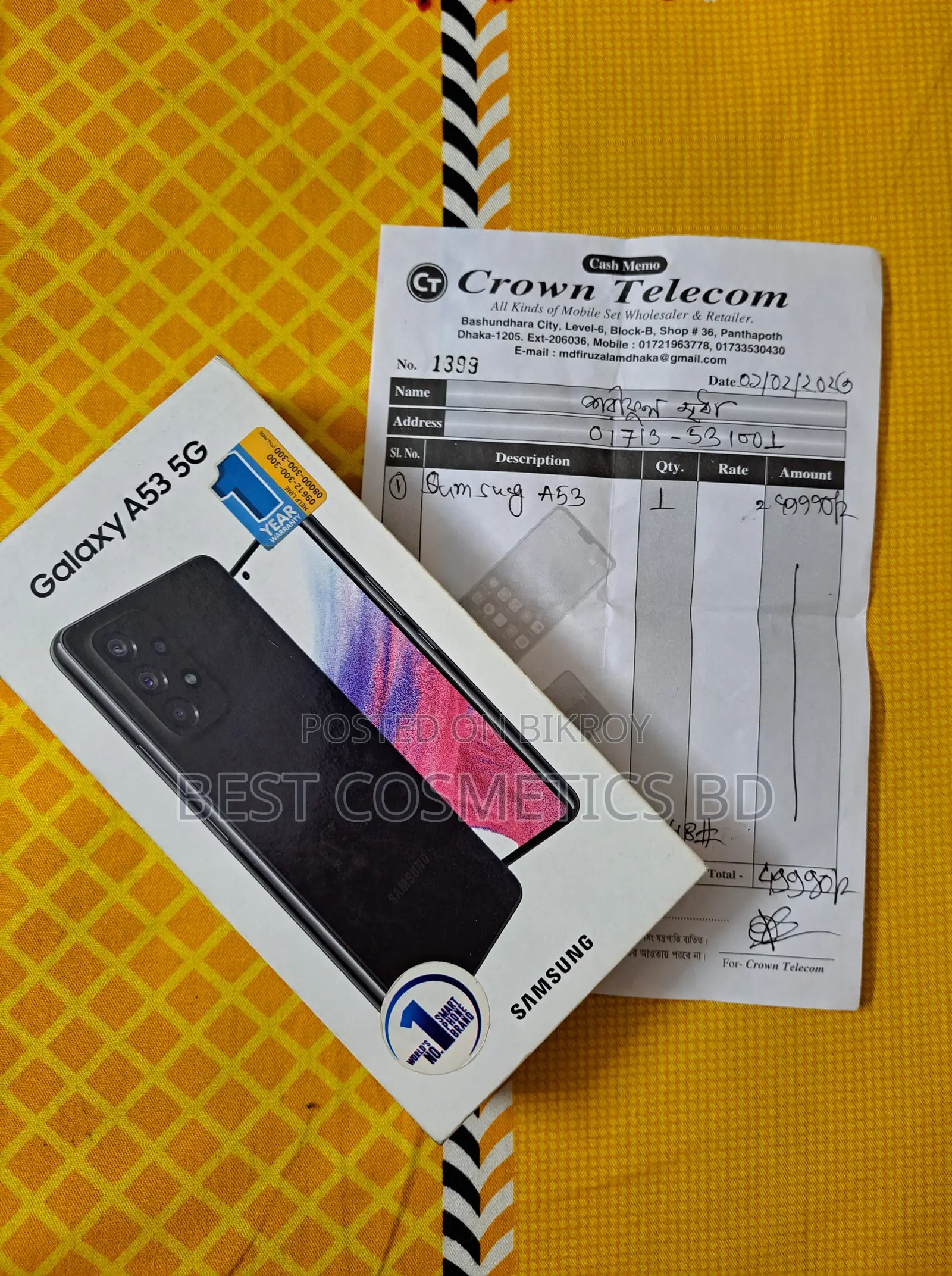 Samsung Galaxy A53 5G 128 GB Black