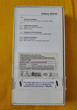 Samsung Galaxy A53 5G 128 GB Black