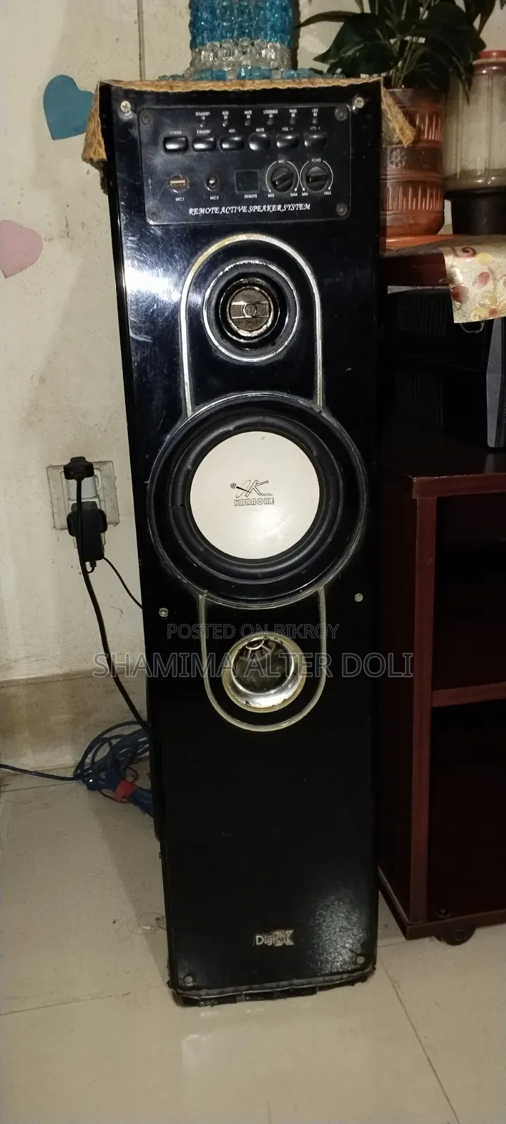 Karaoke ব্র্যান্ড। দুইটিই চলে। জ্যাক সিস্টেম।সাউন্ড কোয়ালিটি ভালো