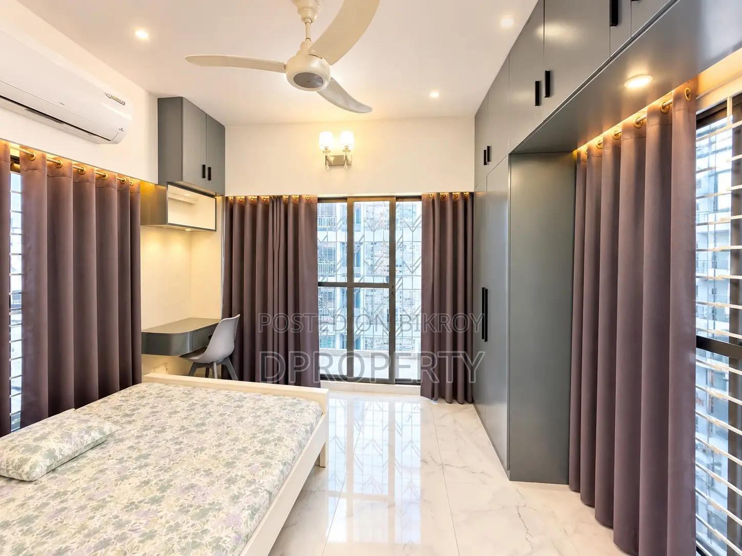 Furnished 3bdrm Apartment in Uttara for Rent