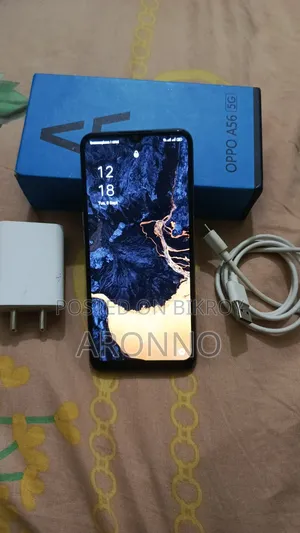 New Oppo A56 5G 256 GB Blue