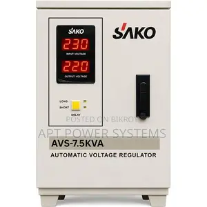 SAKO AVS 7.5KVA Servo Voltage Stabilizer