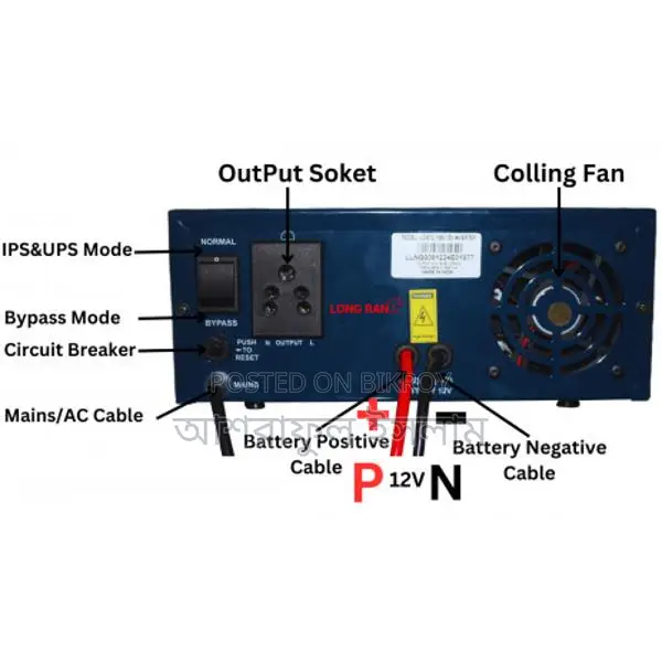 Long Ran Lexus 1650 1375VA DSP Sine Wave IPS