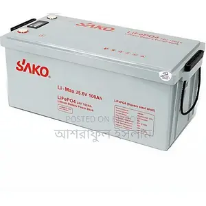 Sako Li-Max 25.6V 100AH LiFePo4 Battery