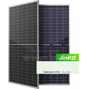 Backside Bificial Module Image Jinko Tiger Neo N-type 78HL4-BDV Bifacial Module 620W Solar Panel ...