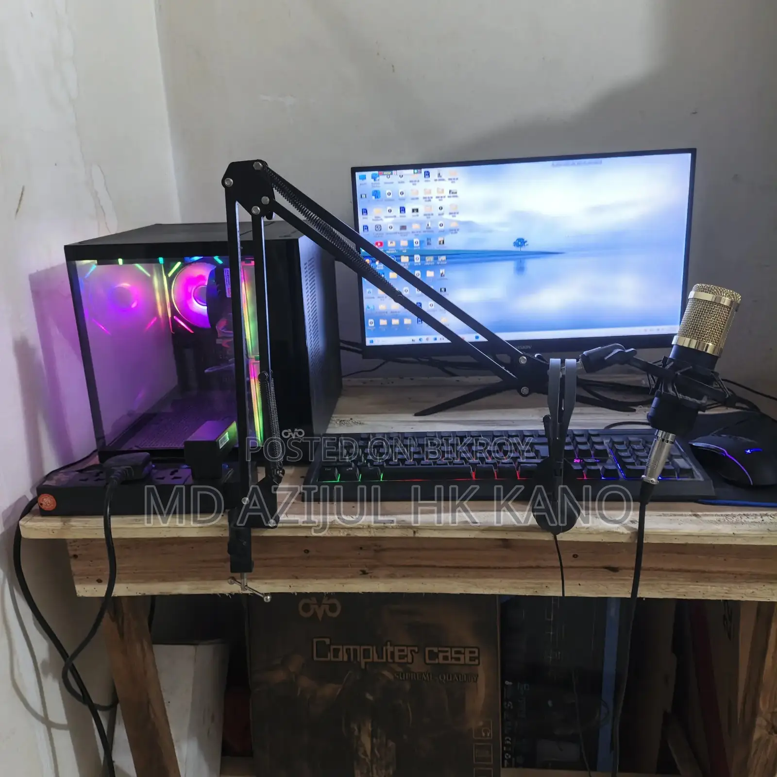 Desktop Computer 16GB AMD Ryzen 7 SSD 512GB