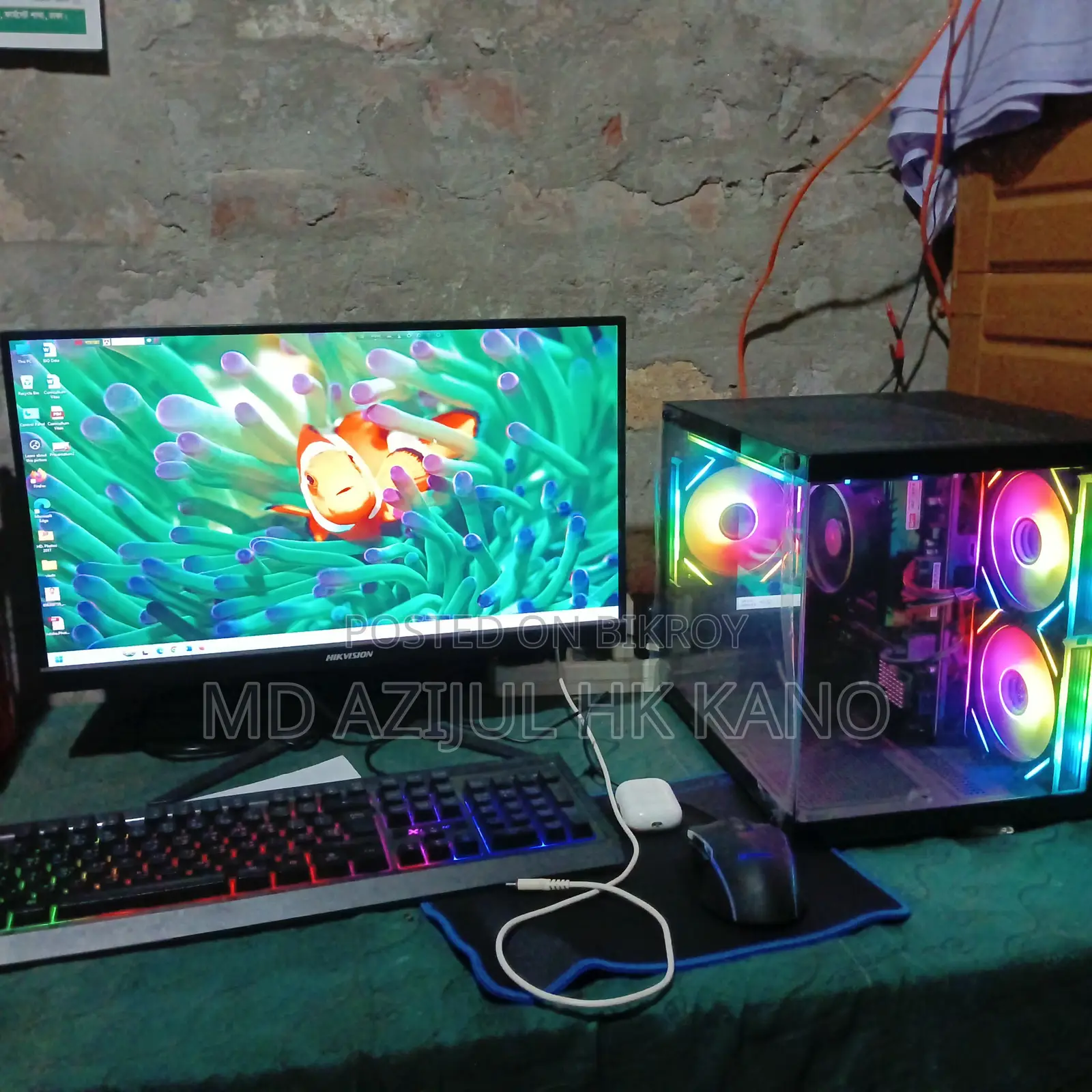 Desktop Computer 16GB AMD Ryzen 7 SSD 512GB