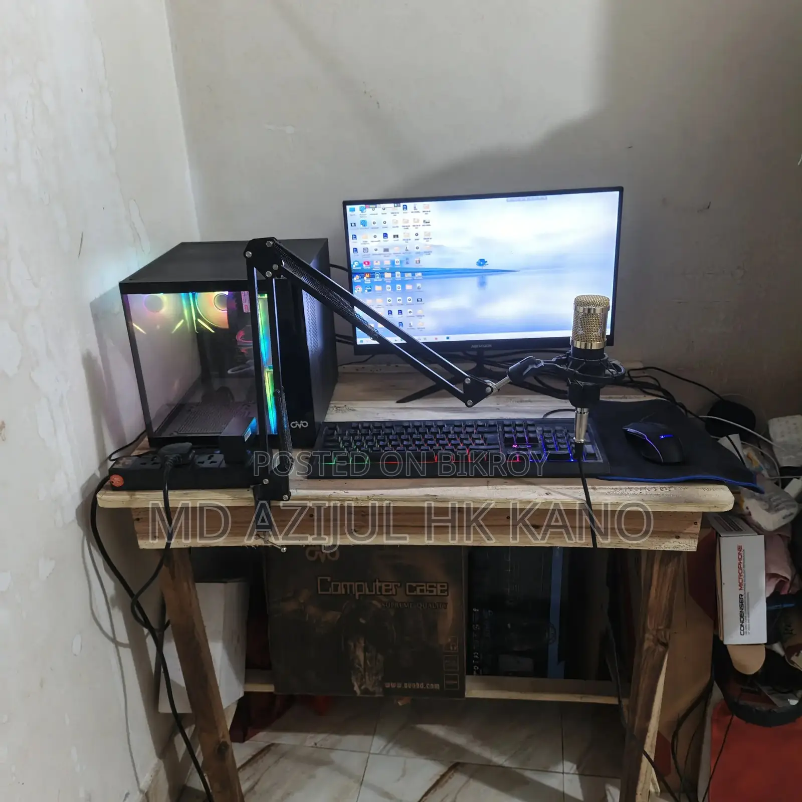 Desktop Computer 16GB AMD Ryzen 7 SSD 512GB