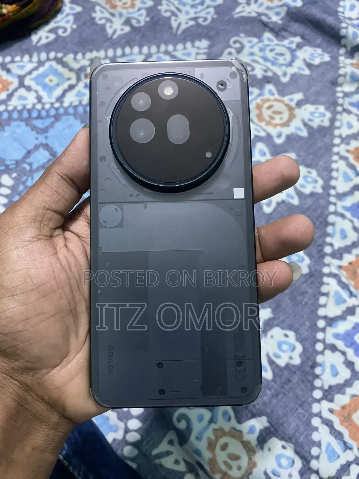 New Nothing Phone 3a Pro 256 GB Black