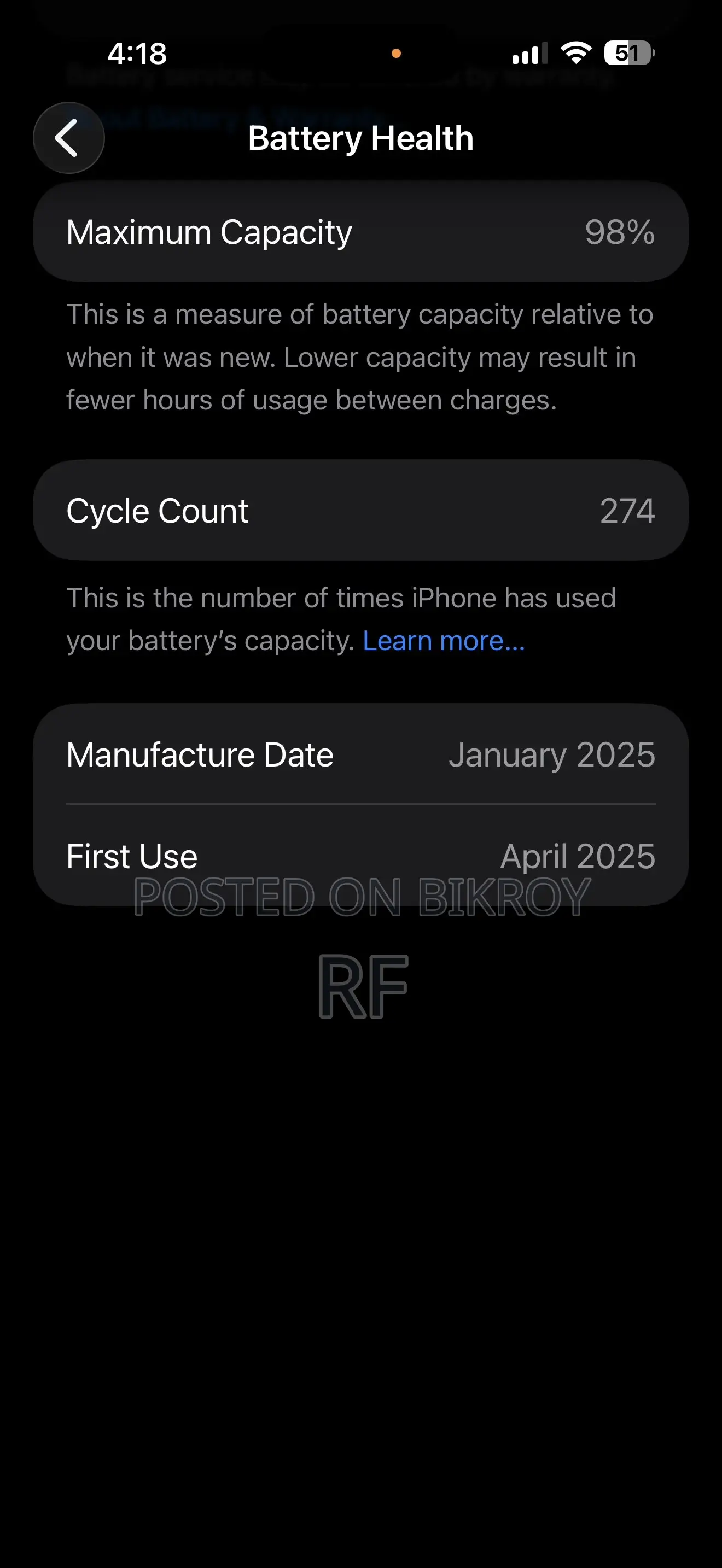 Apple iPhone 16 Pro Max 256 GB Silver