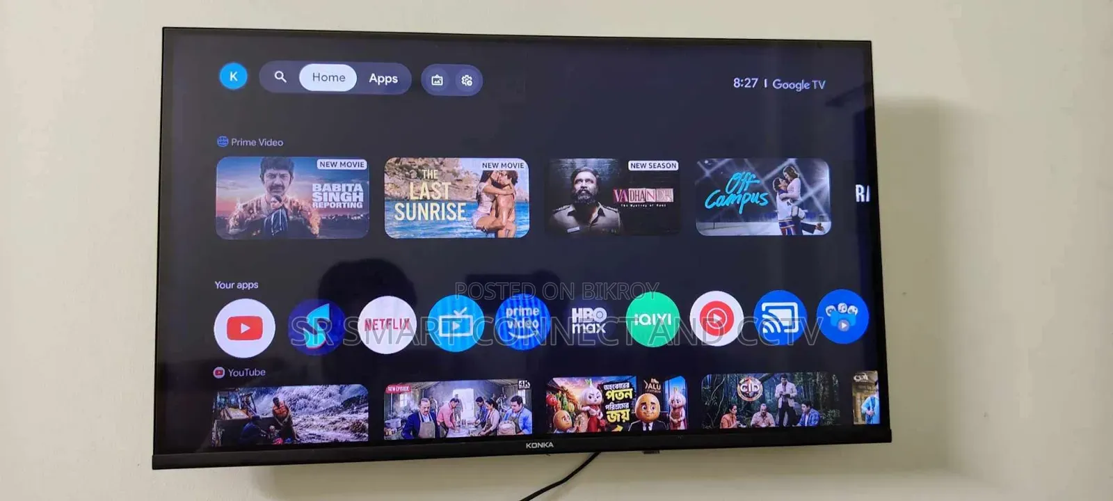 Konka 32" Google Voice Control TV