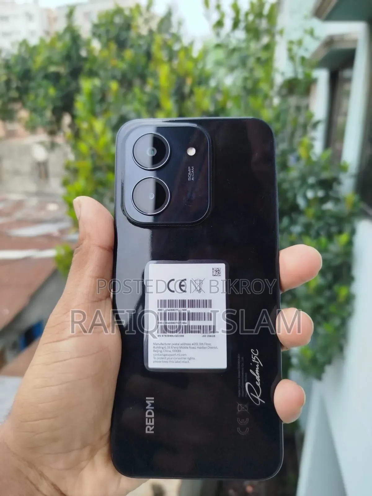 Xiaomi Redmi 15C 256 GB Black