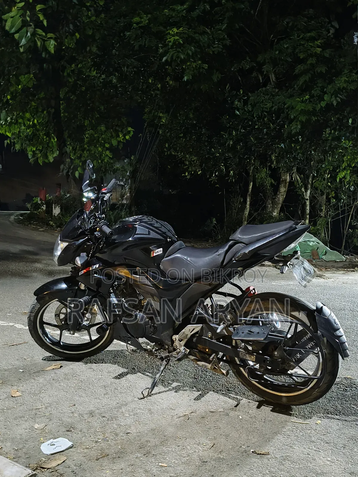 Suzuki Gixxer 2021 Black