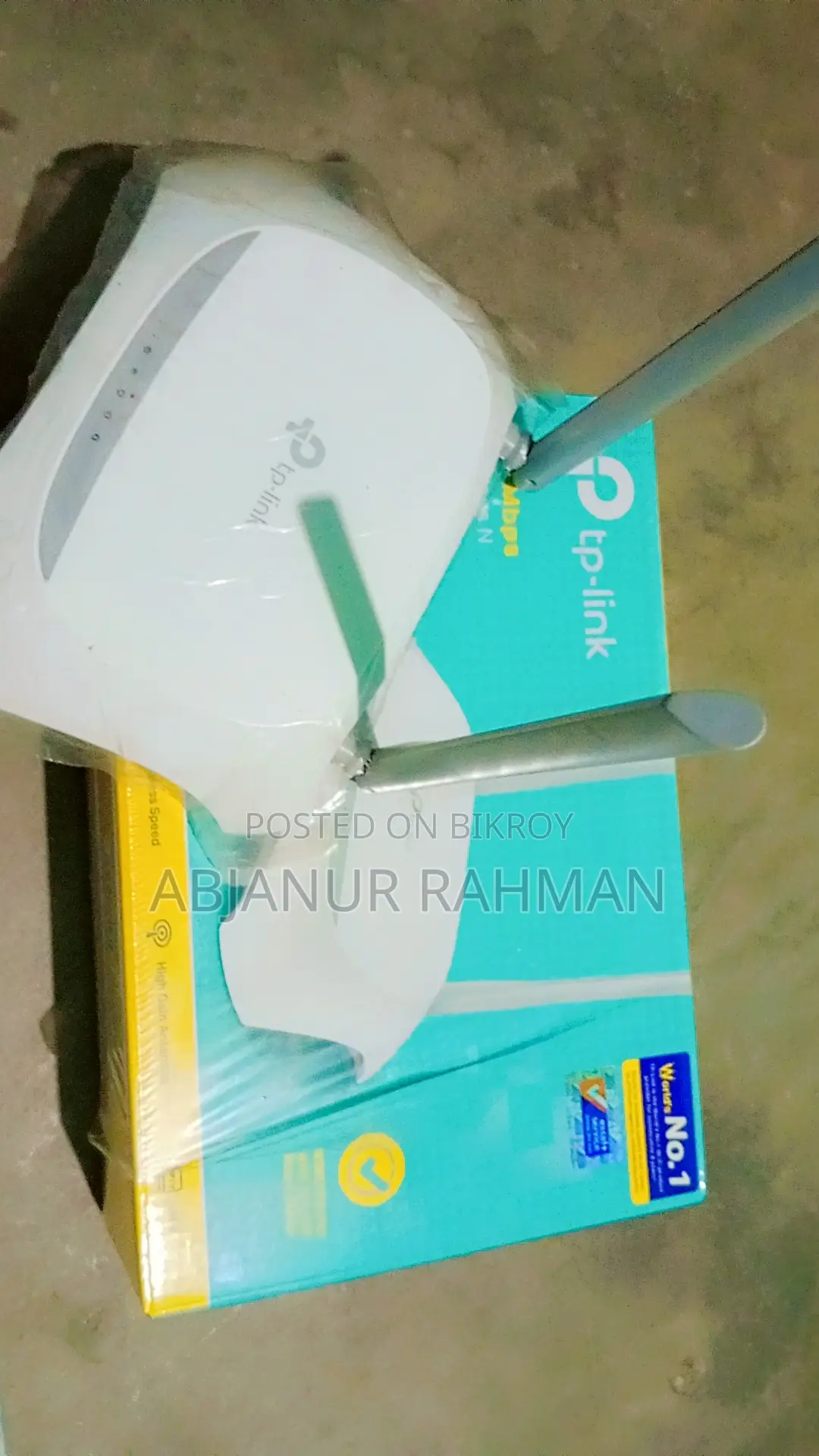 Tp Link Router 300 MBPS Wireless N Router.