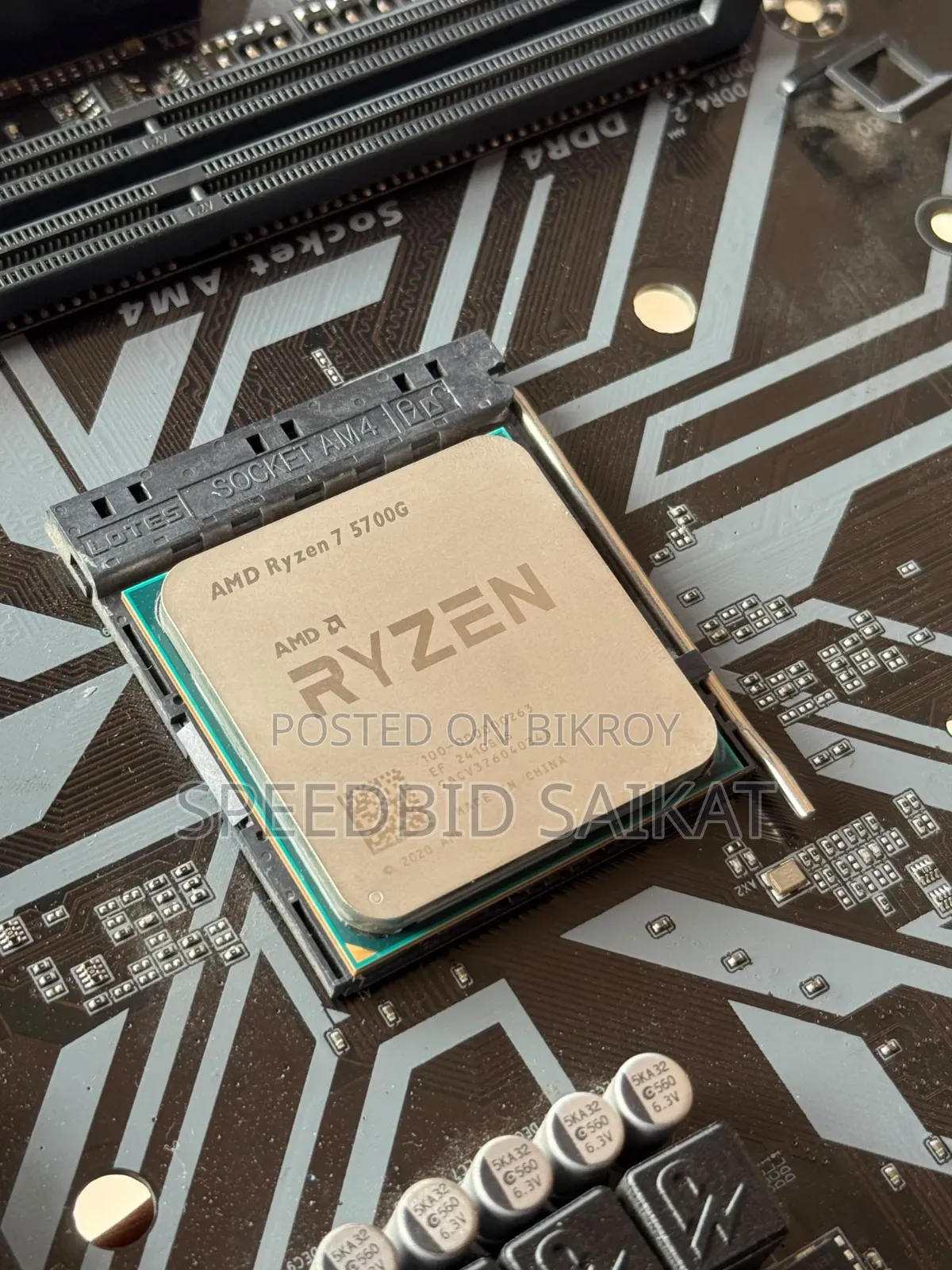 AMD Ryzen 7 5700G + Gigabyte B450M DS3H