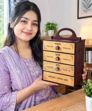 প্রিমিয়াম মেডিসিন বক্স | ওষুধ গুছিয়ে রাখার স্মার্ট সমাধান