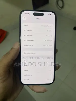 Apple iPhone 15 128 GB Black