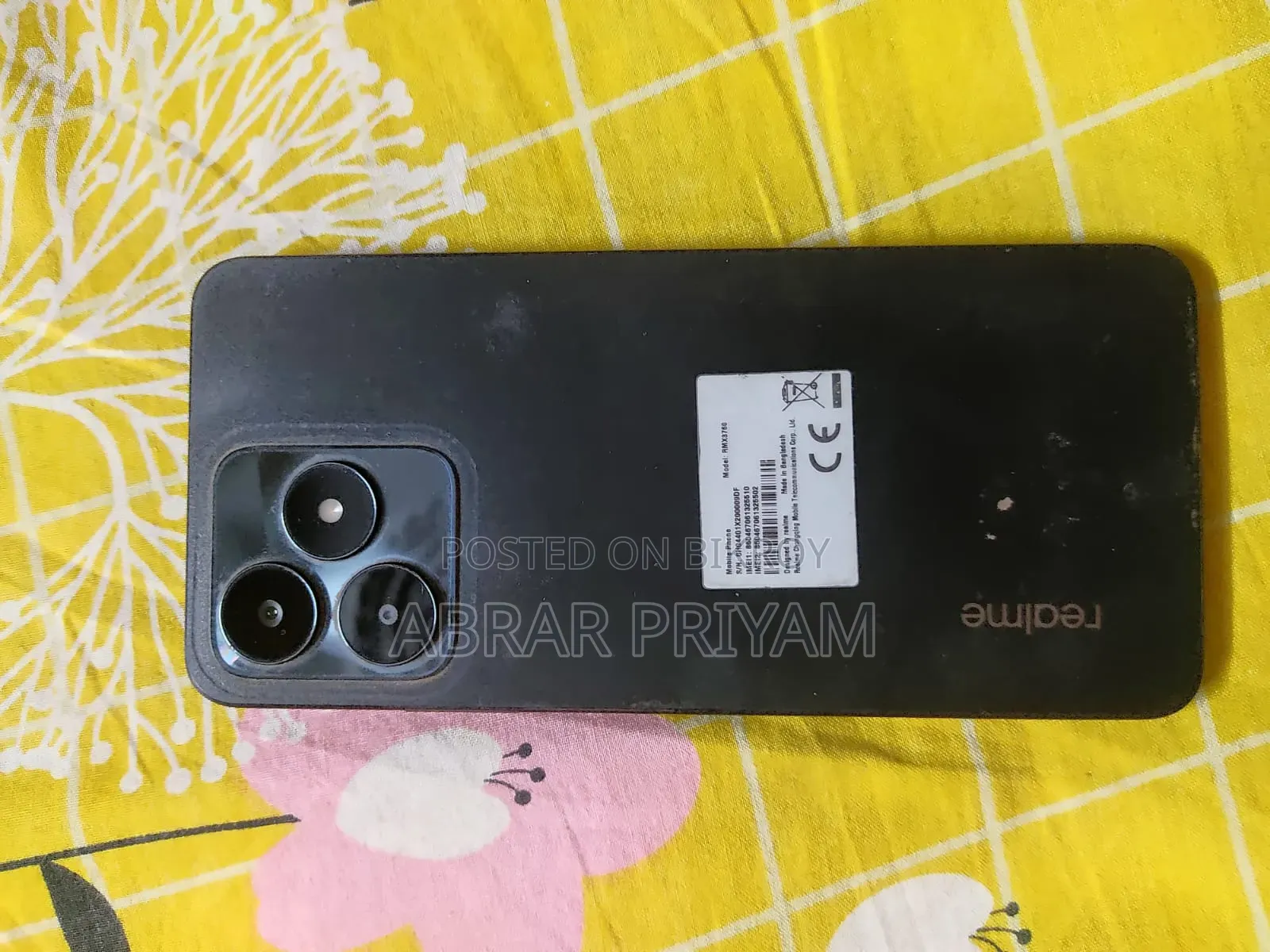 New Realme C55 128 GB Black