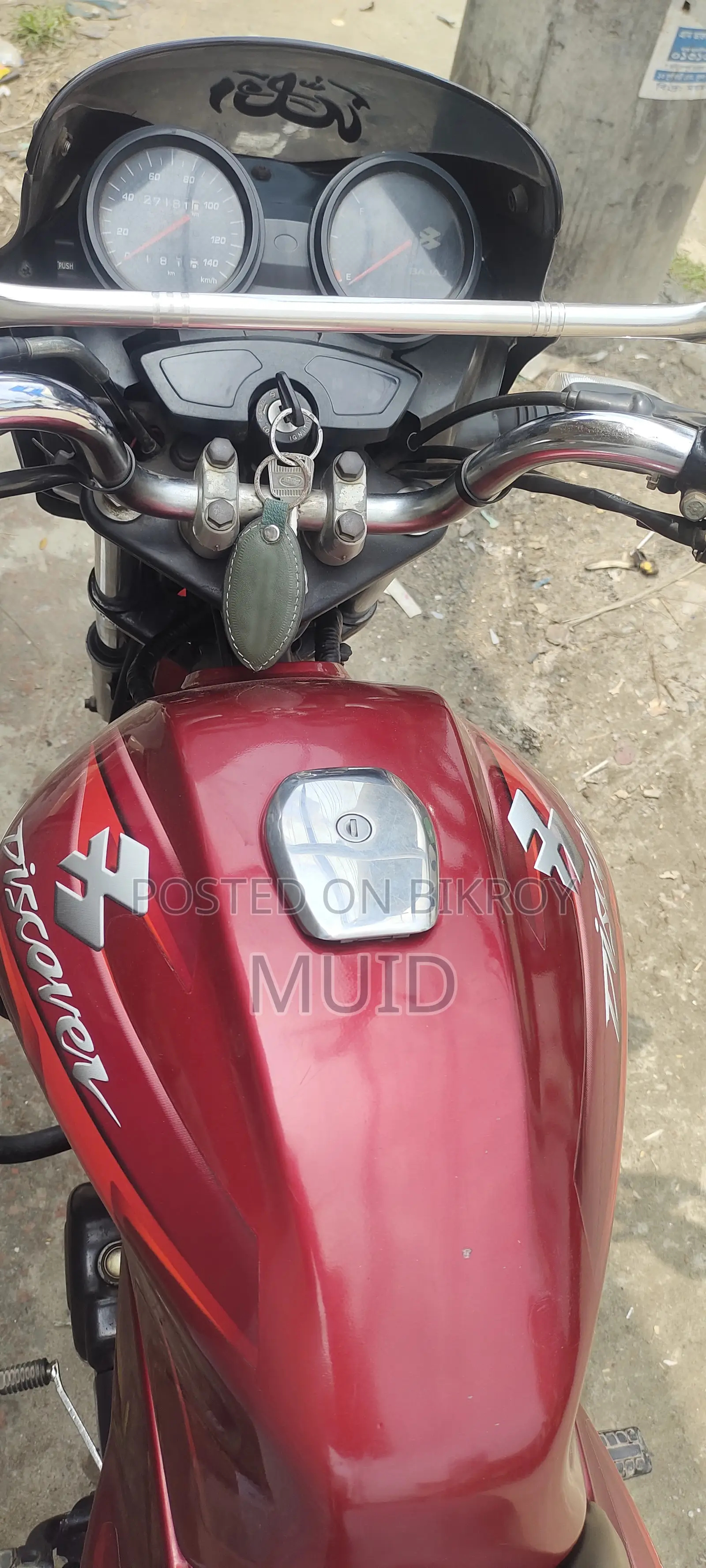 Bajaj Discover 135 2009 Red