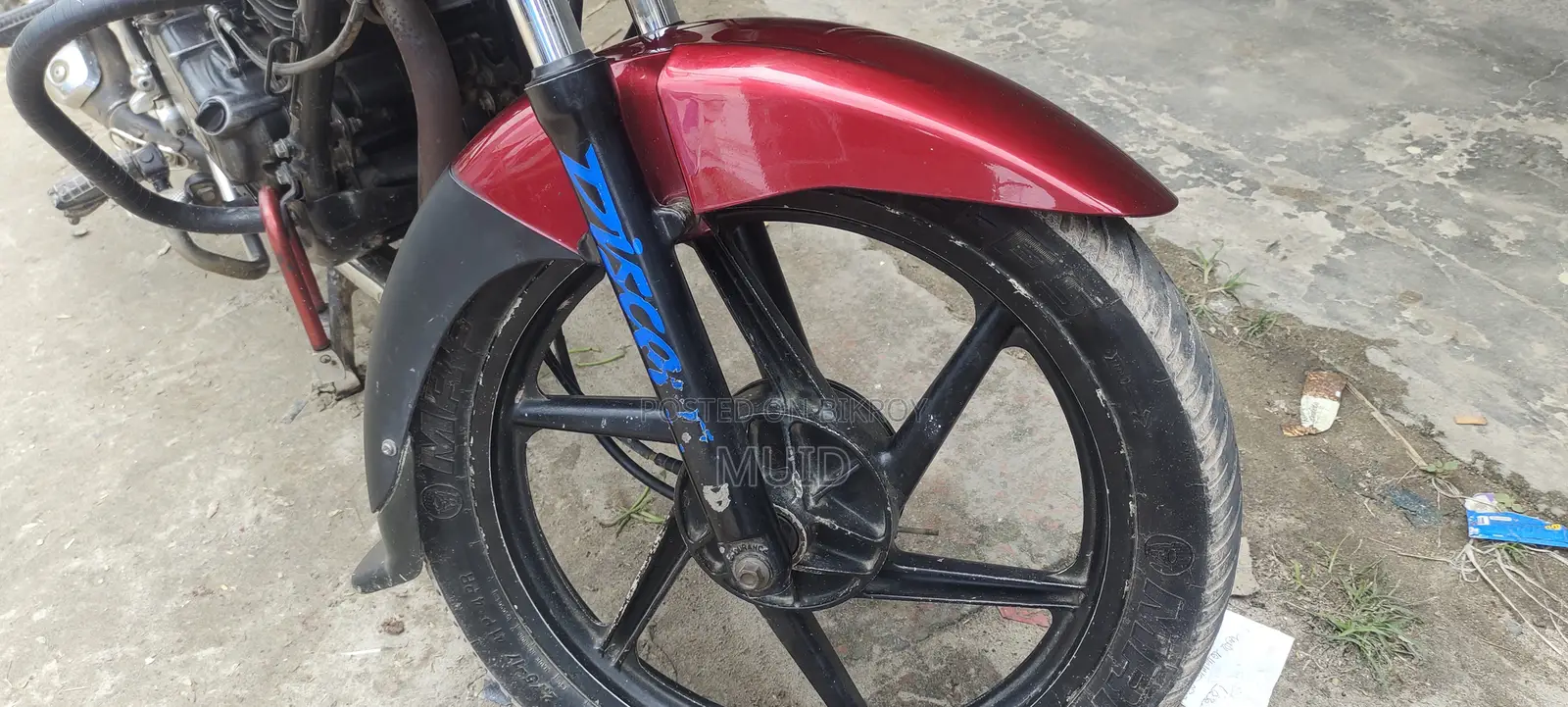 Bajaj Discover 135 2009 Red