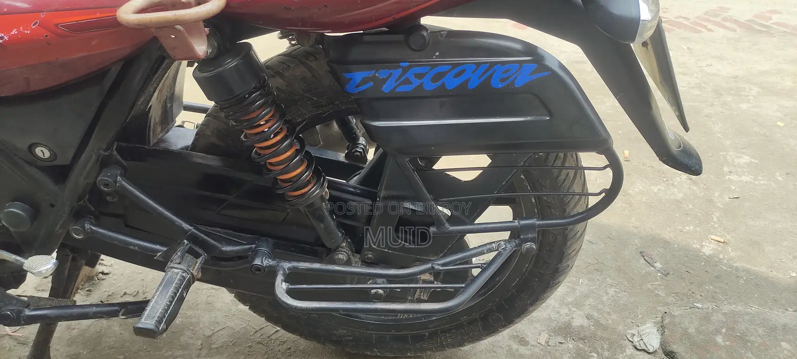 Bajaj Discover 135 2009 Red