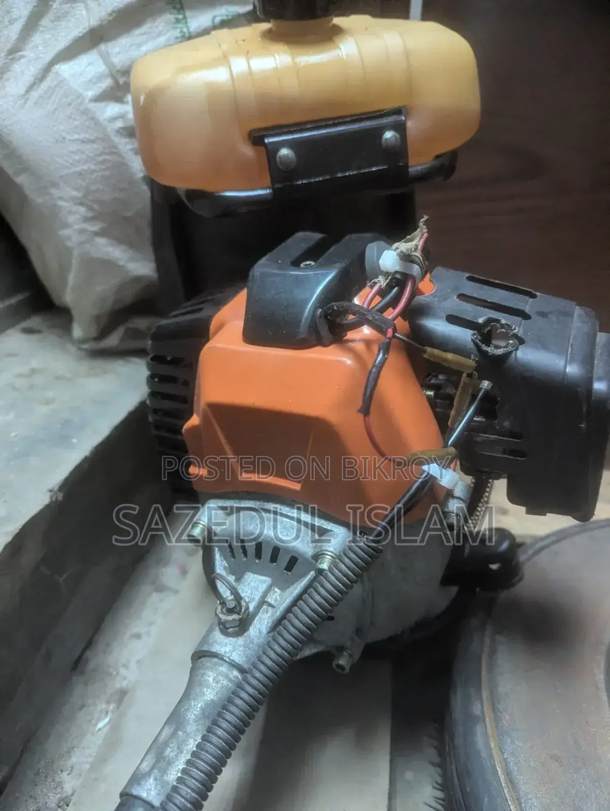 Bag Pack Brush Cutter