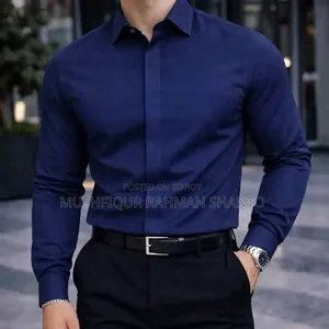 Exclusive Premium Maroon Formal Shirt for Men (Slim Fit)