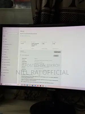 Desktop Computer MSI 8GB Intel HDD 256GB