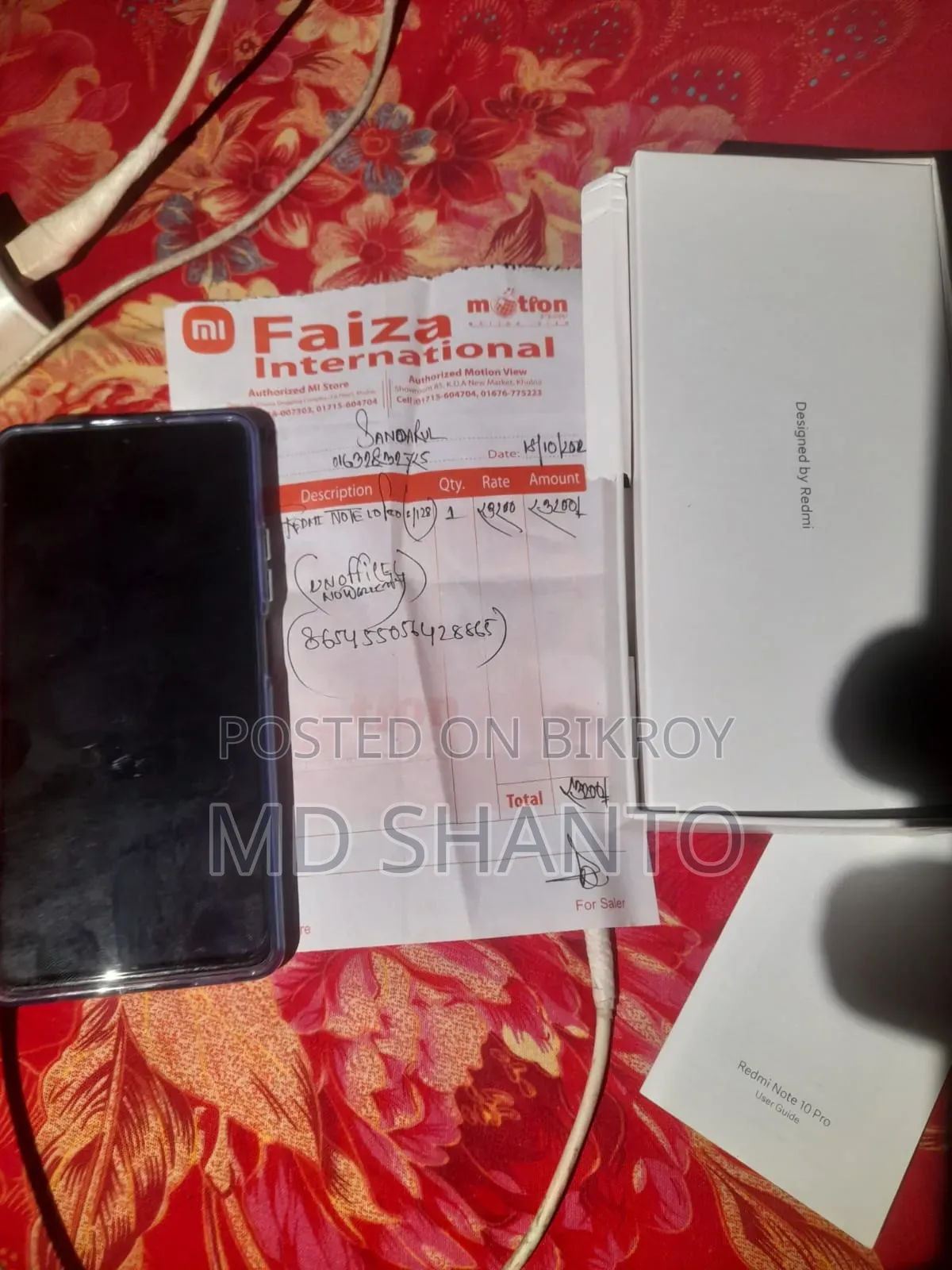 Xiaomi Redmi Note 10 Pro 128 GB Black