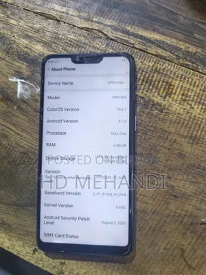 Oppo A3s 64 GB Blue