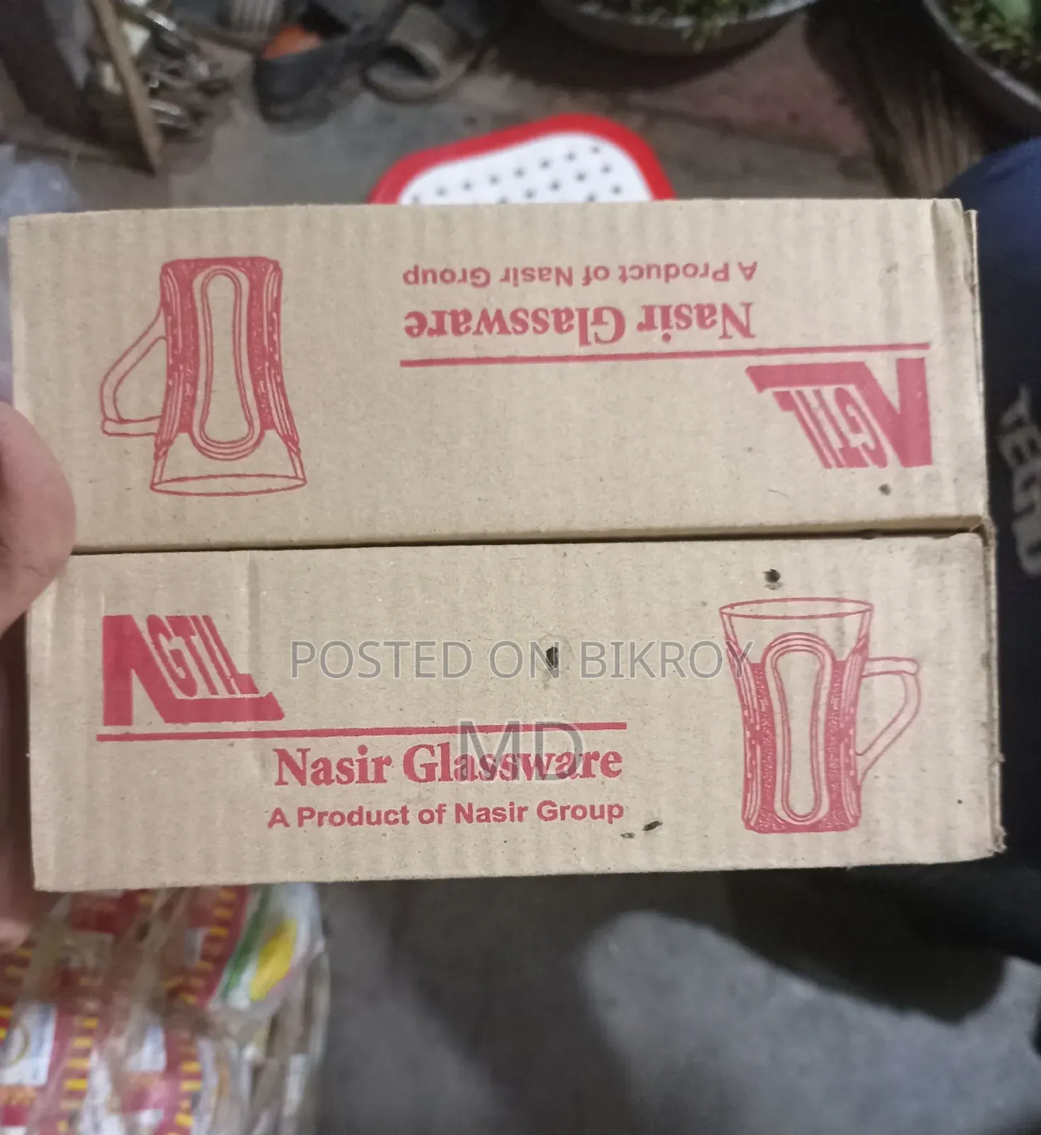 Buy 6 Pcs Tea Cups and Get 1 Packet Loose Tea and 1 Packet Milk Free
