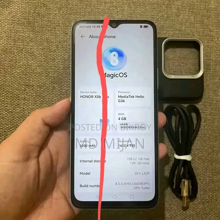 New Honor X5b Plus 128 GB Blue