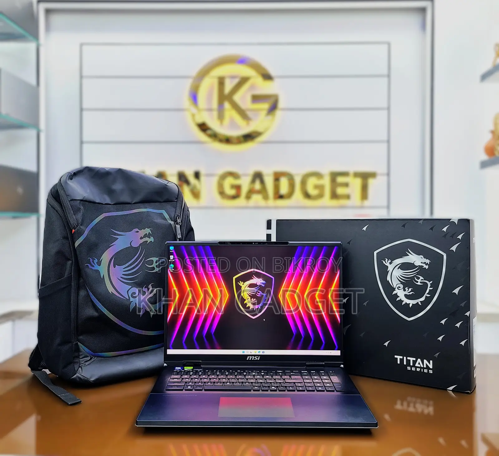 Laptop MSI Titan 18 HX AI 64GB Intel Core Ultra 9 SSD 6T