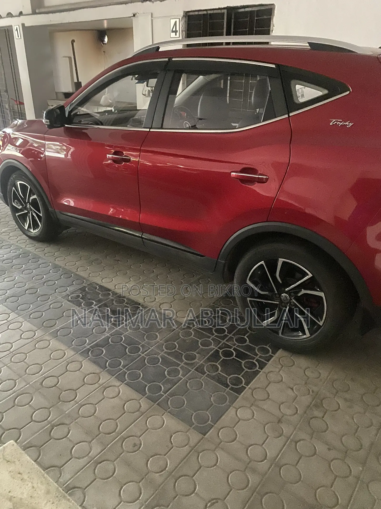 MG ZS 2021 Red