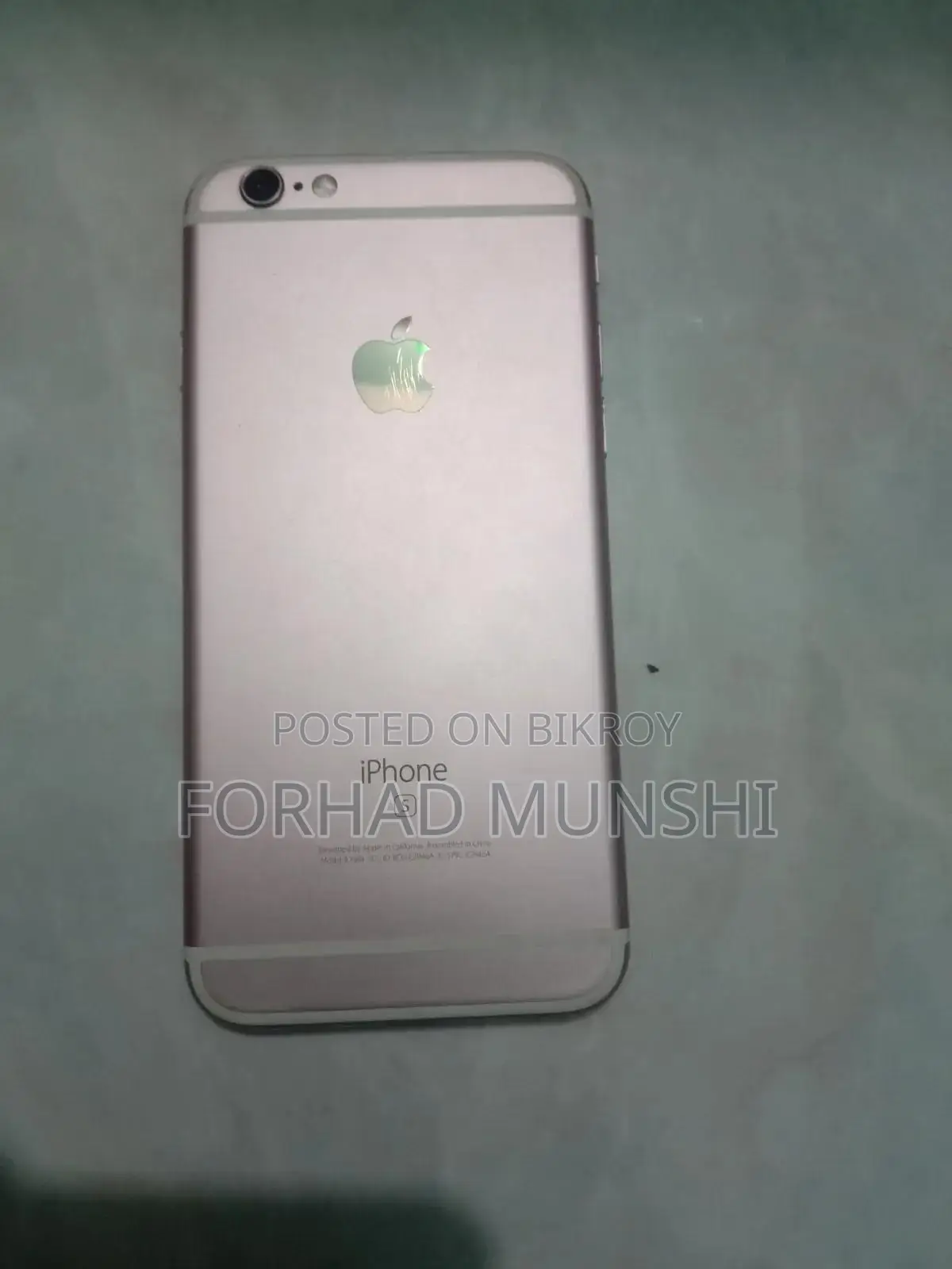 Apple iPhone 6s 64 GB Rose Gold
