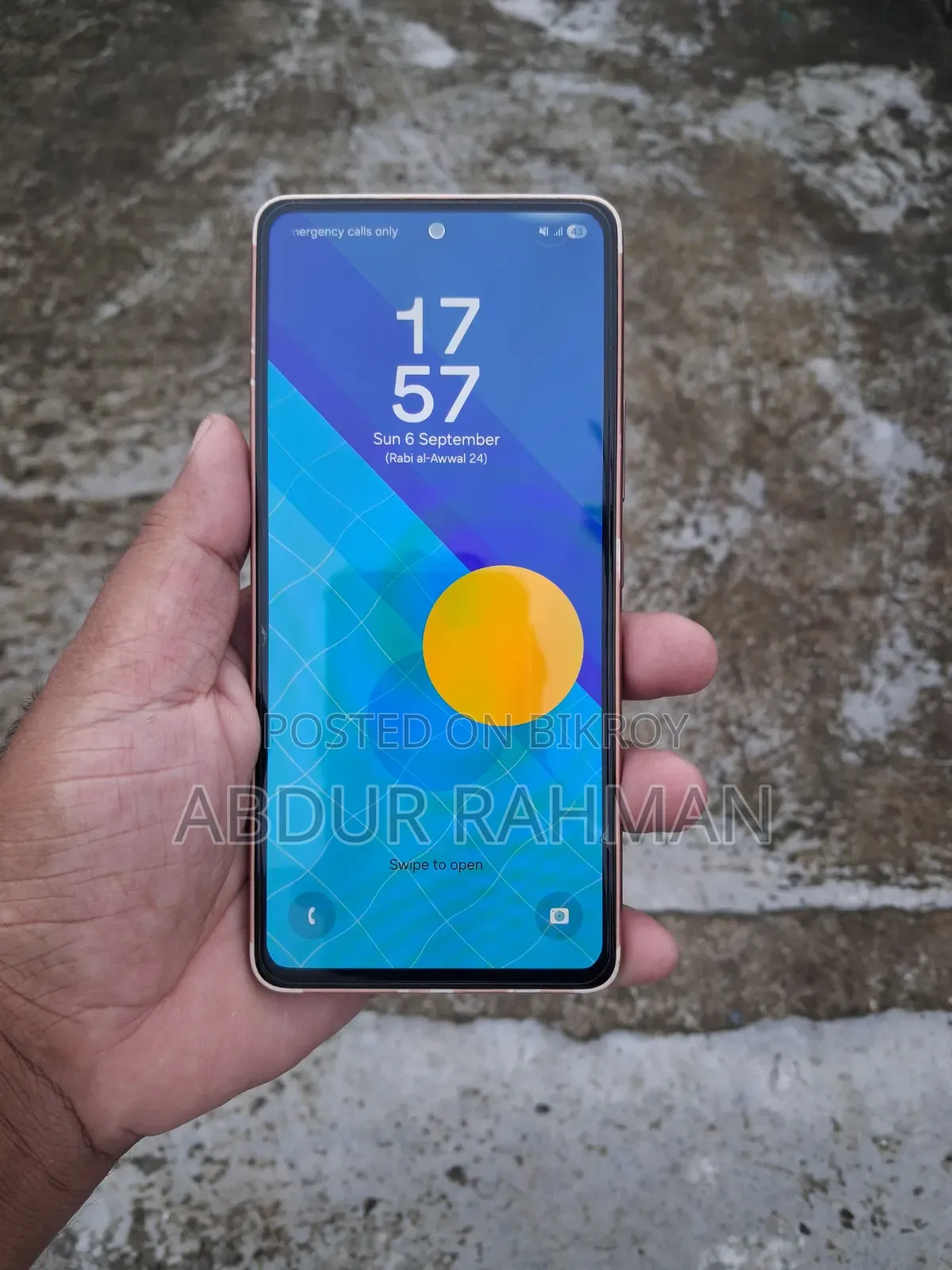 Samsung Galaxy A53 5G 256 GB Gold